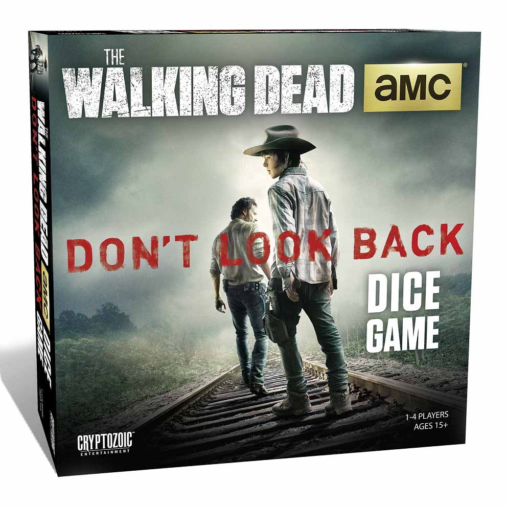 1x The Walking Dead Don't LOOK Back Dice Game 2014 Edition Board G for sale online 