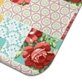 thumbnail image 3 of Microfibre Drying Mat for Kitchen Pioneer Dish Drying Drainer Mat Absorbent Colorful Floral Drying Mat Washing Up for Glass, Plate & Cup 18inch X 24inch, 3 of 5