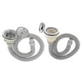 thumbnail image 2 of Salon Shampoo Bowl Backwash Sink Hair Strainer Deep Waste Basket + Pipe Hose, 2 of 5
