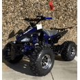 thumbnail image 3 of RPS Mars Jet 8 125cc Sport ATV with 8" Aluminum Rims, Automatic with Reverse, Electric Start, Ride-On (Black/Red), 3 of 7