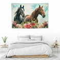thumbnail image 4 of Orinice Steed with Flower Tapestry Dorm Bedroom Living Room Party Ready to Hang 60x40 Inches, 4 of 7