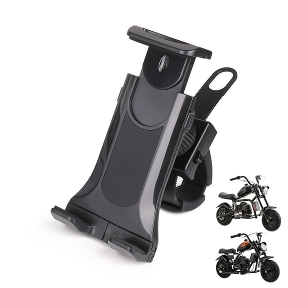 QEASET Mini Bike Phone Mount – Universal 4.7-7.2" Holder, Shockproof, Tool-Free Install