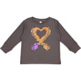 thumbnail image 3 of Inktastic Fire Heart Dragons Boys or Girls Long Sleeve Toddler T-Shirt, 3 of 5