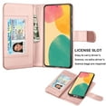 thumbnail image 6 of Takfox Wallet Case for Galaxy S23 FE 5G, for Galaxy S23 FE 5G Case, [9 Card Slots] PU Leather Credit Holder Folio Flip [Detachable] Kickstand Lanyard Magnetic Phone Cover for S23 FE 5G Rose Gold, 6 of 9