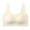 White(New), variant on Women's Naked-Feel Seamless Bra,Lightweight Soft Breathable Wire-Free Zero-Constraint Tank Top Style Bra