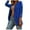 Blue, variant on YOUSNH Women Loose Top Long Sleeve Casual Jacket Ladies Wear Coat Blouse Winter Jackets for Women Green XL