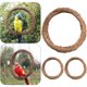 thumbnail image 4 of 3 Uds 35cm Anillo Ratán Flores Artificiales Plantas Secas Guirnalda DIY Corona Floral, 4 of 7