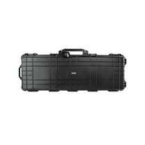 Eylar Standard 44in Waterproof Roller Hard Rifle Case w/Foam, Black