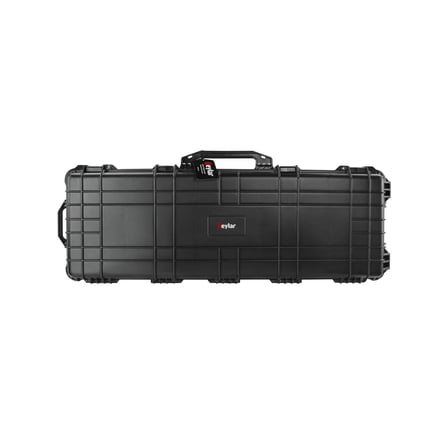 Eylar Standard 44in Waterproof Roller Hard Rifle Case w/Foam, Black
