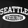 thumbnail image 3 of CafePress - Seattle Washington Long Sleeve Dark T Shirt - Long Sleeve Dark T-Shirt, 3 of 4
