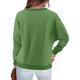 thumbnail image 5 of Puntoco Sudaderas casuales de color sólido para mujer, cuello redondo, manga larga, ligeras, sueltas Puntoco Puntoco-1478, 5 of 8