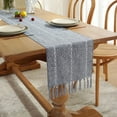 thumbnail image 5 of Farmhouses Hand-woven Tasseled Cotton Table Decoration, Suitable For Holiday Parties Polyester Antependium,B,Polyester, 5 of 9