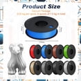 thumbnail image 2 of Filamento para impresora 3D Pangda PLA de 1,75 mm, multicolor, 2 kg, 2 of 6