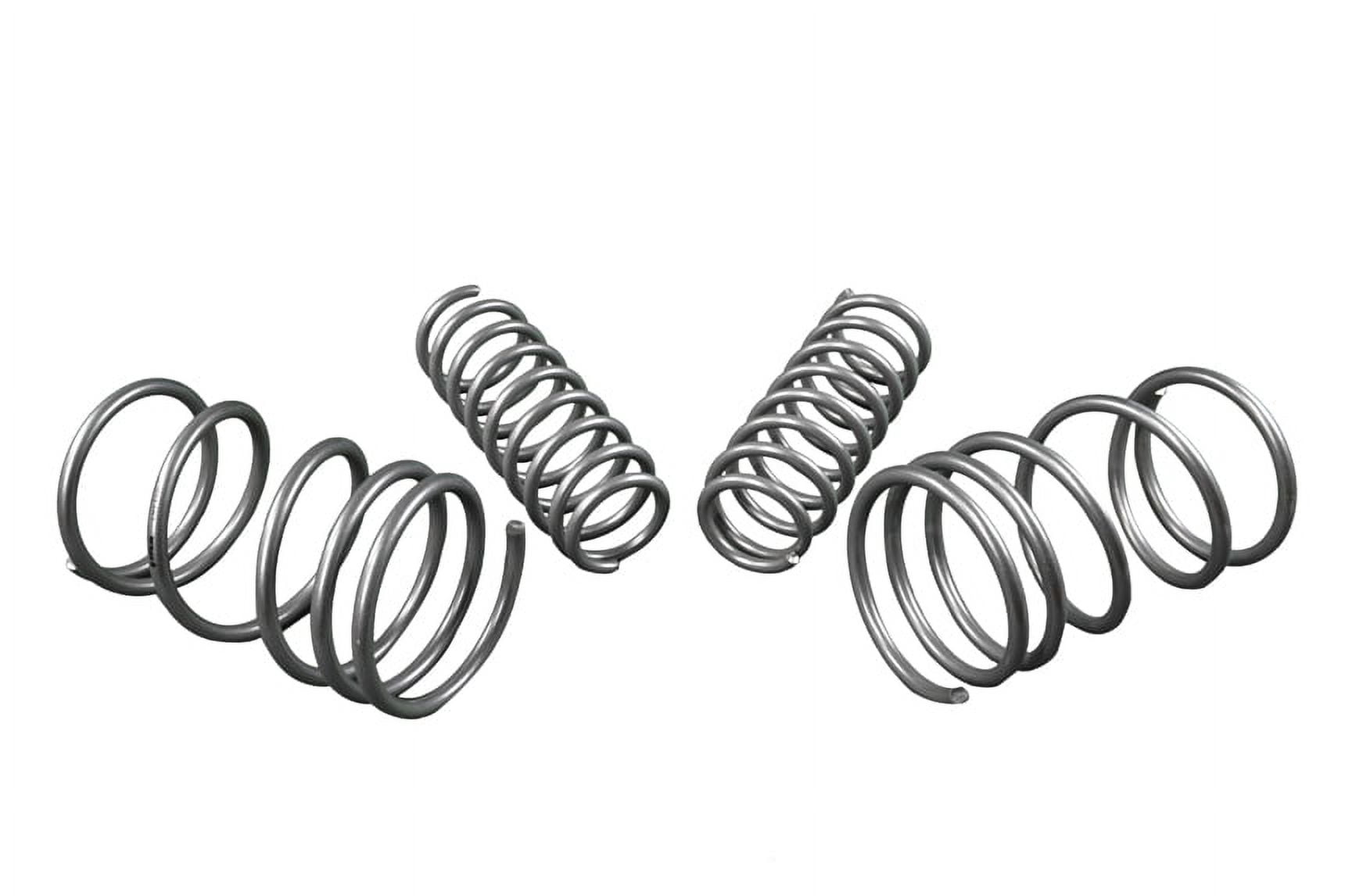 Whiteline WSK-MIT001 Front and Rear Coil Spring Set; Fits Mitsubishi Lancer 09-17 Fits select: 2015 ,2017 MITSUBISHI LANCER ES
