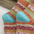 thumbnail image 6 of PUMIER 5 Pairs Wool Socks for Women Stocking Stuffers Gifts Winter Warm Hiking Crew Boot Socks, 6 of 7