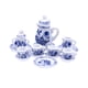 thumbnail image 1 of Juego de té en miniatura CUTICAT 1/12 Tetera cerámica estilo chino, 1 of 8