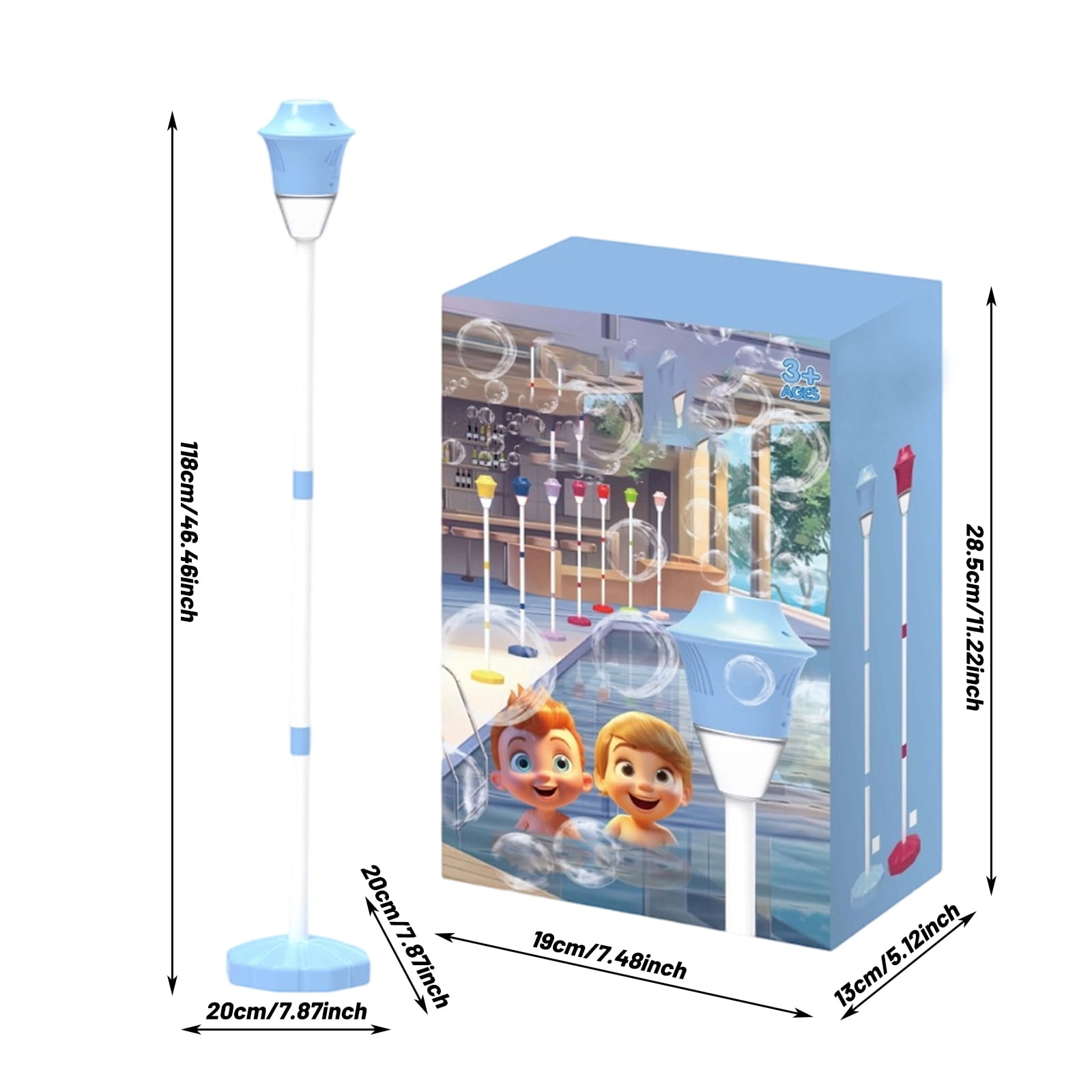 Bubble Machine Stand,Bubble Machine Battery Operated,Torch Bubble Machine, Bubble Machine Automatic Bubble Blower Plug-In, Outdoor Battery Operated Bubble Maker Machine With Lights And Music Red