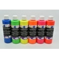 DirectGlow UV Blacklight Reactive Fluorescent Tempera Party Paint (6