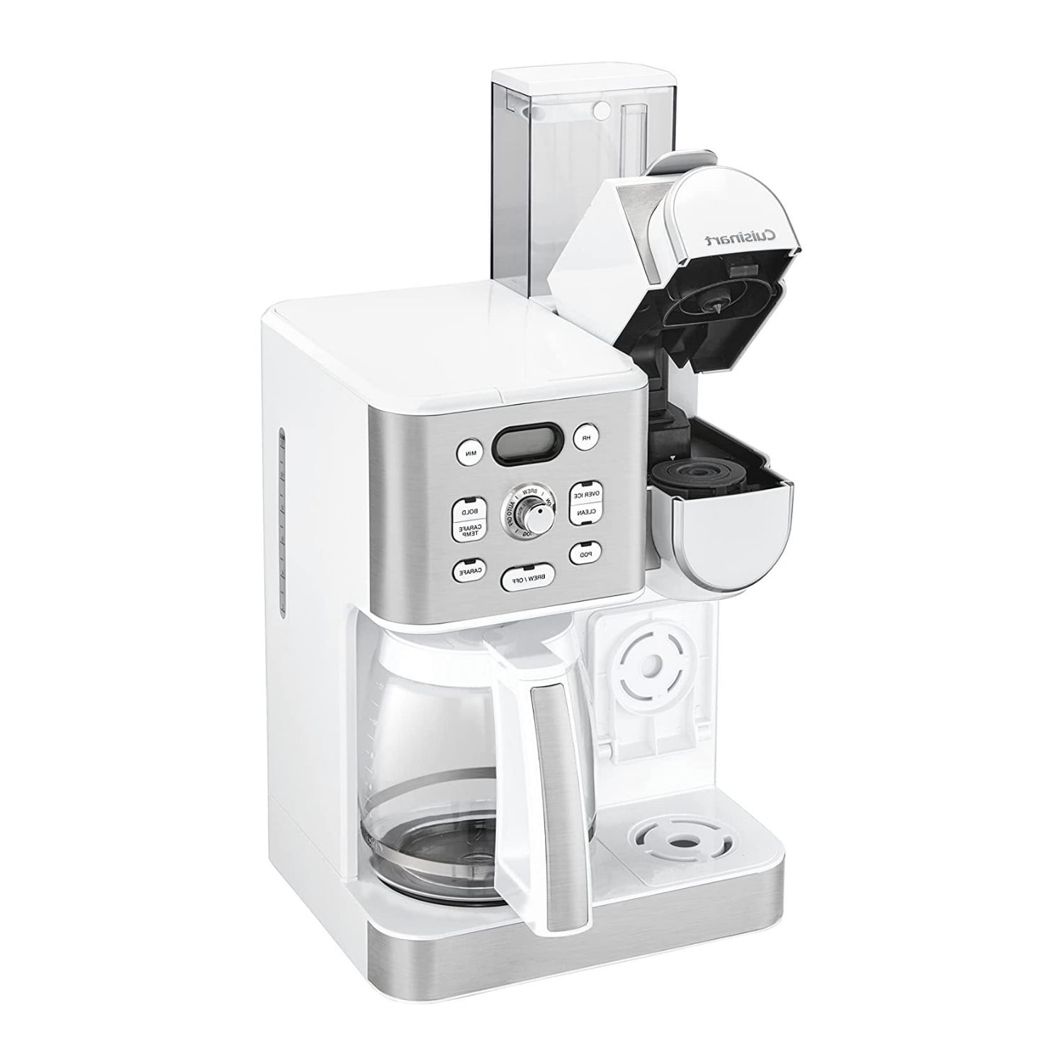 Cuisinart 2-IN-1 Center Combo Brewer Coffee Maker, White — Beach