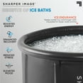 thumbnail image 4 of Sharper Image® Ice Bath Portable Cold Plunge, Revitalizing Ice Therapy, Workout Recovery, 4 of 9