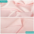 thumbnail image 3 of Flxxie Satin Pillowcases with Hidden Zipper for Hair and Skin, Breathable Cooling Pillow Cases, Pink, King 20"X36", 2 Pack, 3 of 6