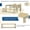 Gold Wood Rattan2, variant on JUYG 59" Solid Wood Rattan Bench, Champagne Finish, Multi-Functional