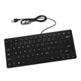 thumbnail image 2 of Clavier USB Compact Filaire - Fin Version Standard Anglaise pour PC, Windows, 2 of 7
