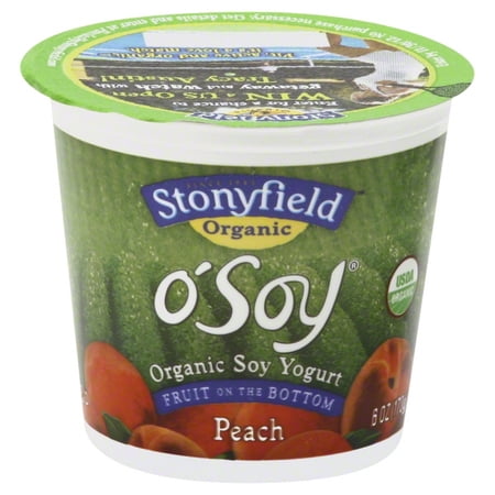 Stonyfield Farm Stonyfield Farm Organic O'Soy Soy Yogurt, 6 oz