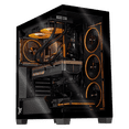 thumbnail image 1 of PC Gamer IA Xtreme PC Gaming NVIDIA GeForce RTX 5080 AMD Ryzen 9 9900X3D 32GB DDR5 SSD 2TB Sistema Liquido WIFI Black Productividad Profesional impulsada por IA Avanzada, 1 of 6