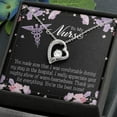 thumbnail image 2 of You're the Best Nurse Forever Necklace w Message Card, 2 of 20