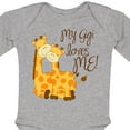 thumbnail image 4 of Inktastic My Gigi Loves Me Boys or Girls Long Sleeve Baby Bodysuit, 4 of 5