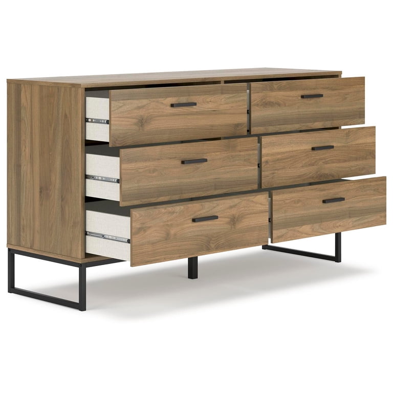 signature design by ashley 6 drawer dresser Signature Design by Ashley Elbrim PCB2005-31 Six Drawer Dresser