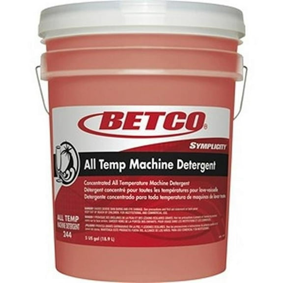Simplicity All Temp Machine Detergent, Clear & Orange