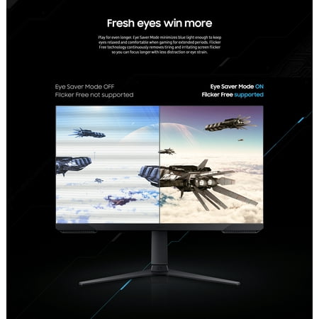 Samsung - Odyssey G3 27" LED FreeSync Premium Pro Gaming Monitor (DisplayPort, HDMI) - Black