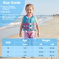 thumbnail image 5 of Gogokids Kids Swim Vest Toddler Life Jacket,Flotation Swimming Aid with Adjustable Safety Strap for Boys Girls Age 2-9 Years/28-66Lbs, 5 of 9