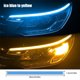 thumbnail image 4 of Sidaley 1 par de luces de señal de giro, tira de LED, carcasa transparente, lámpara decorativa para motocicleta, suministros de iluminación, Type3 NO3, 4 of 6