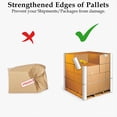 thumbnail image 6 of Cardboard Edge Protectors | 71'' X 2'' X 2'' | Pack of 50 | cardboard protectors for pallets, White V-Board Reinforced Edges/Corners for Shipping, Corner Protectors for Moving/Packing, 6 of 8