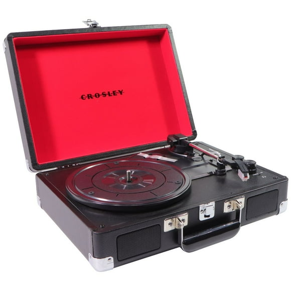 Crosley Cruiser Deluxe Portable Turntable with Built-In Bluetooth Speakers (Used)