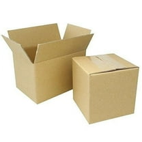 200pcs- 6x4x4 Cardboard Paper Boxes Mailing Packing Shipping Box-Economic Grade