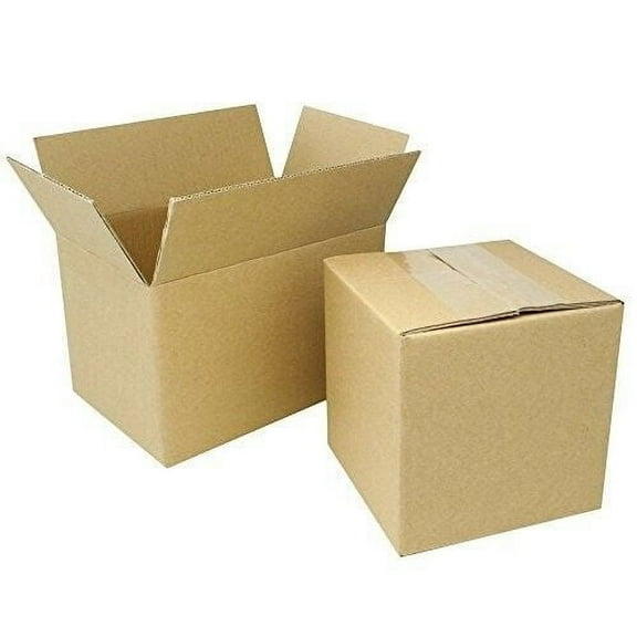 200pcs- 6x4x4 Cardboard Paper Boxes Mailing Packing Shipping Box-Economic Grade