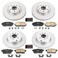 thumbnail image 2 of PowerStop Front and Rear Geomet Coated Brake Rotor and Pad Kit Fits: MAZDA Select Models CRK5879, 2 of 5