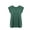Green, variant on Womens Cap Sleeve Blouses T-Shirt V Neck Casual Loose Fit Basic Shirts Tank Tops Summer Tee (M,Black)