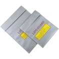 thumbnail image 4 of Sac de Sécurité Ignifuge pour Batterie LiPo Li-Po RC 18*23cm Sac de Rangement Protecteur (Gris), 4 of 7