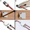 thumbnail image 5 of 30Pack Double - Wire Plug-in Connector, Pluggable 2/3/4 Pin 4 Way LED Wire Connectors Low Voltage Wire Connectors, 5 of 5
