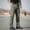 (Casual 64)Army Green, variant on Mens Solid Color Pants Fashion Bottoms Summer Casual Waterproof Multi Pocket Outdoor Workwear Trousers