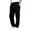 Black, variant on Boys Baggy Sweatpants Teens Athletic Joggers Lightweight Straight Leg Open Bottom Pants Trousers with Pockets Black 5-16 Years