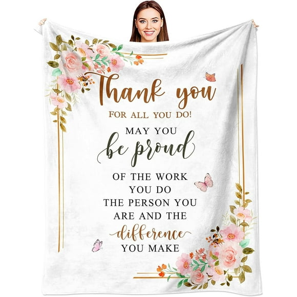 XZYG Music Teacher Gifts Blanket Music Teacher Appreciation Gifts for Women Best Gifts for Music Teachers End of School Year Gifts for Piano Teachers Thank You Music Teacher Gifts Female(60*80inch)