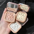 thumbnail image 3 of Highlighter Contouring Palette Waterproof Multifunctional Monochrome Natural Universal Daily Makeup Accessory Delicate Facial Highlighter Glitter Contouring Palette for Girl, 3 of 8