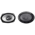 thumbnail image 2 of (4) Kenwood KFC-6966S 1600 Watt 6x9" 3-Way Car Stereo Speakers, 2 of 9