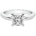 thumbnail image 3 of 2 Carat IGI Certified Princess Shape Lab Grown Diamond Engagement Ring | 14K White Gold | Azalea Classic Solitaire Diamond Ring | FG-VS1-VS2 Quality Friendly Diamonds, 3 of 5